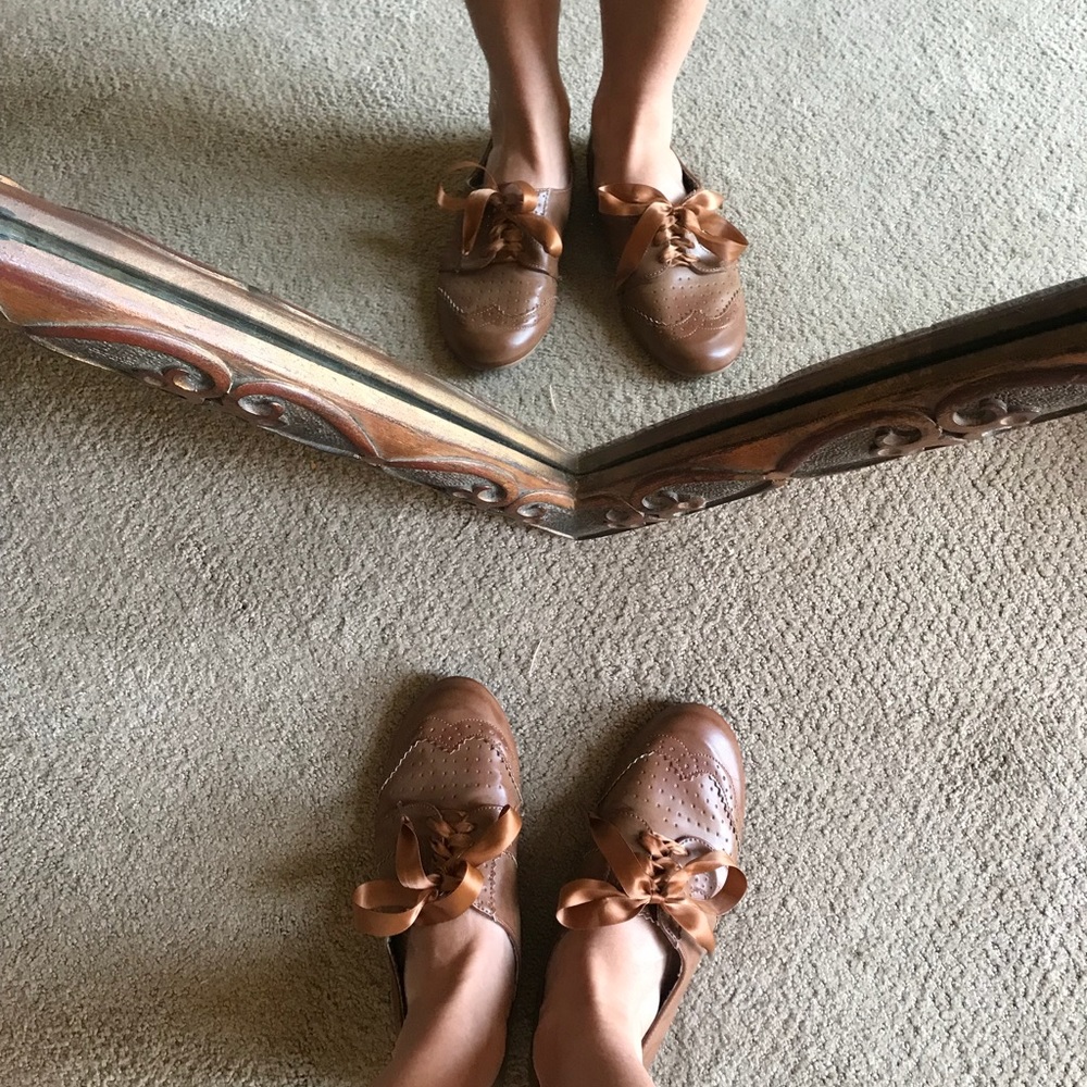 Loafers 👞 with a silk shoelace size 8.5